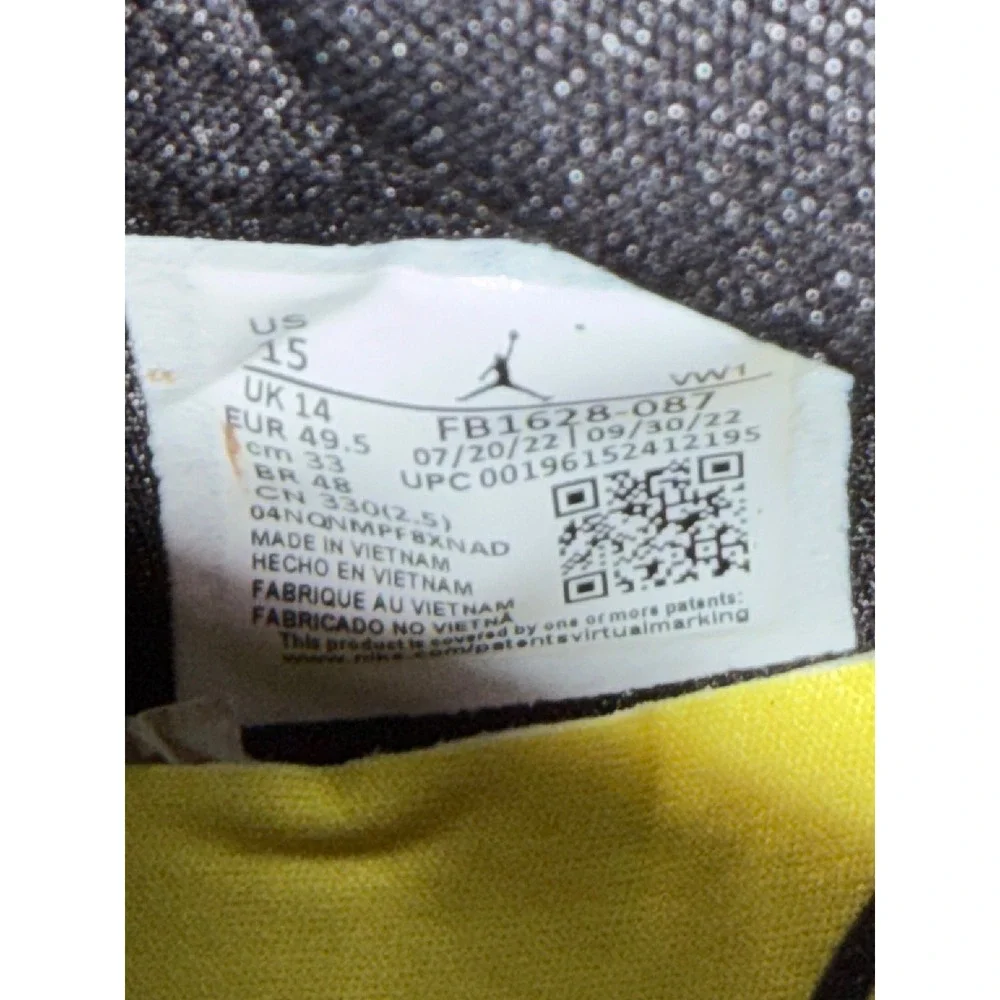 NWOB! Jordan Zion 2 Naruto vs Sasuke Black Yellow Purple‎ FB1628-087 Mens Sz 15
